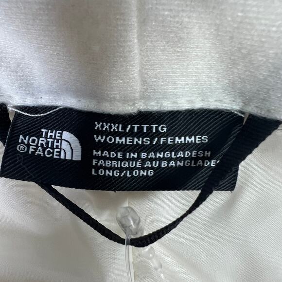 The North Face W Sally Pants Women XXXL Long Length White DryVent Ski Snow - Picture 2 of 16